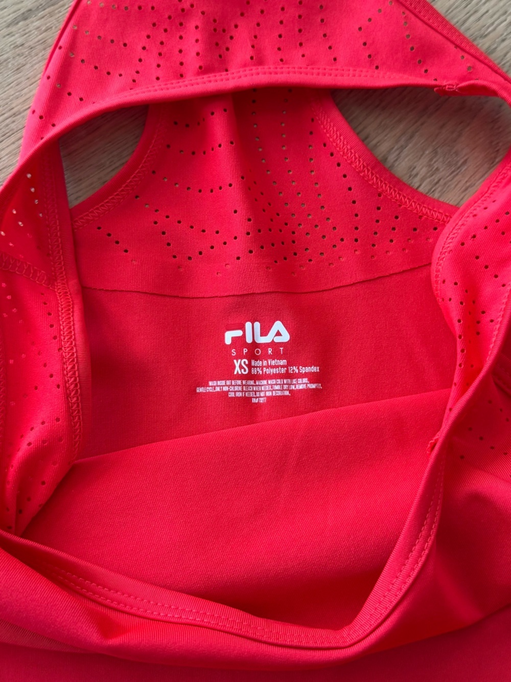 Fila Sport Muscle Tank Open Sides Woman’s XSmall - Picture 3 of 6